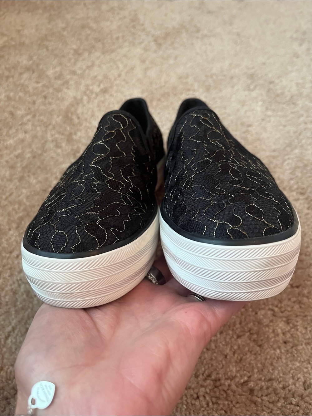Keds Triple Decker Lace Celebrations Platform Sneakers - Picture 4 of 8